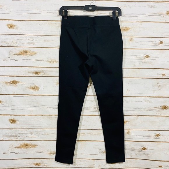 Ann Taylor Leather Skinny Pants Black Size XS - Picture 3 of 5
